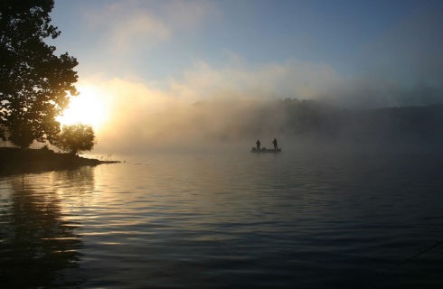 Picture of a lake.